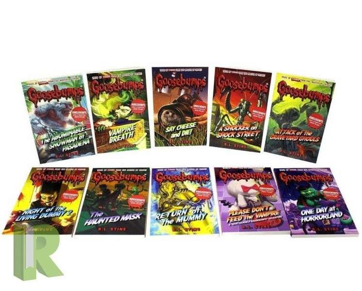 Goosebumps Shocker 10 Book Collection