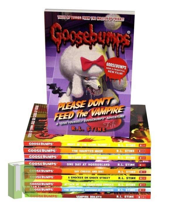 Goosebumps Shocker 10 Book Collection