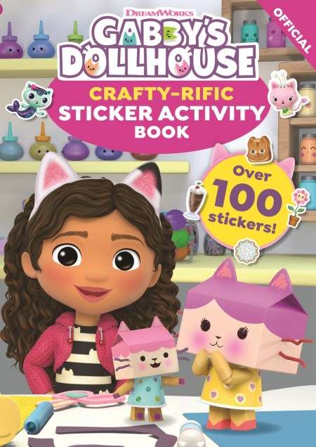 Gabby's Dollhouse: Crafty-Rific Sticker Activity Book