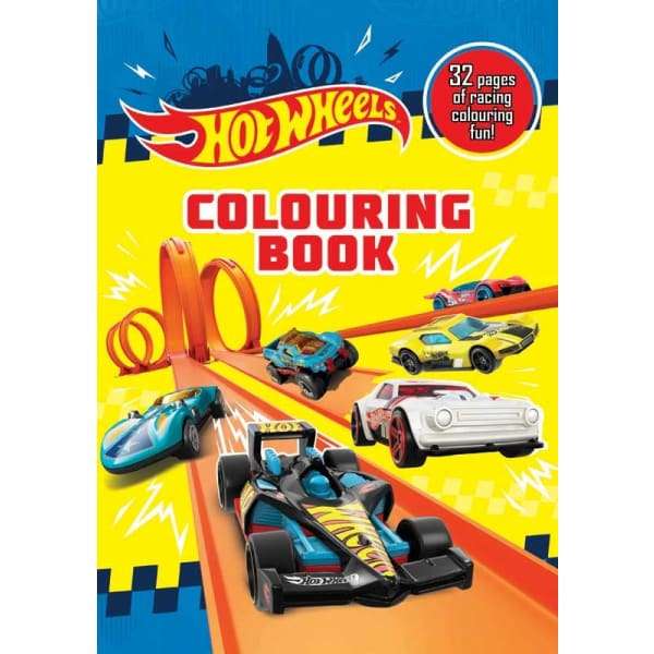 Hot Wheels: Colouring Book