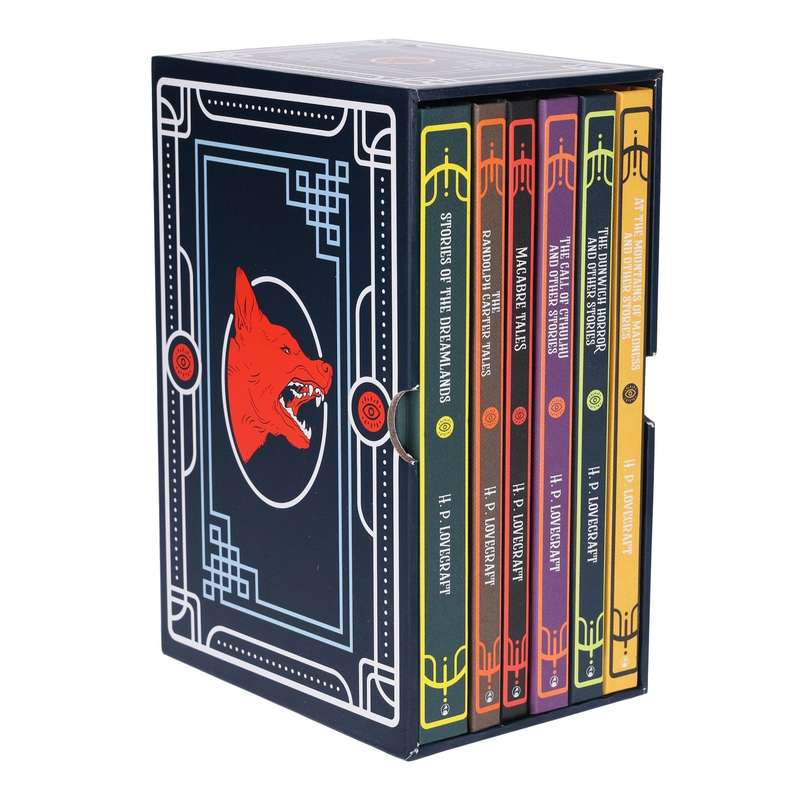H.P. Lovecraft 6 book Collection Box Set (Black)