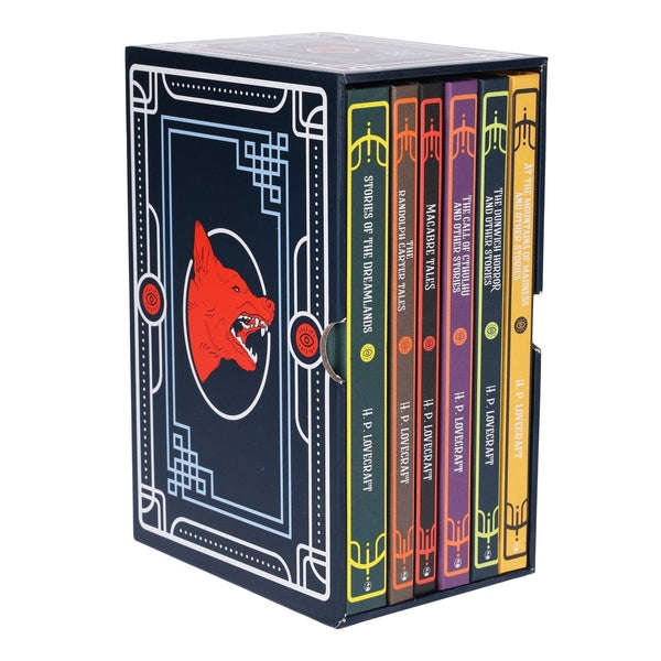 H.P. Lovecraft 6 book Collection Box Set (Black)