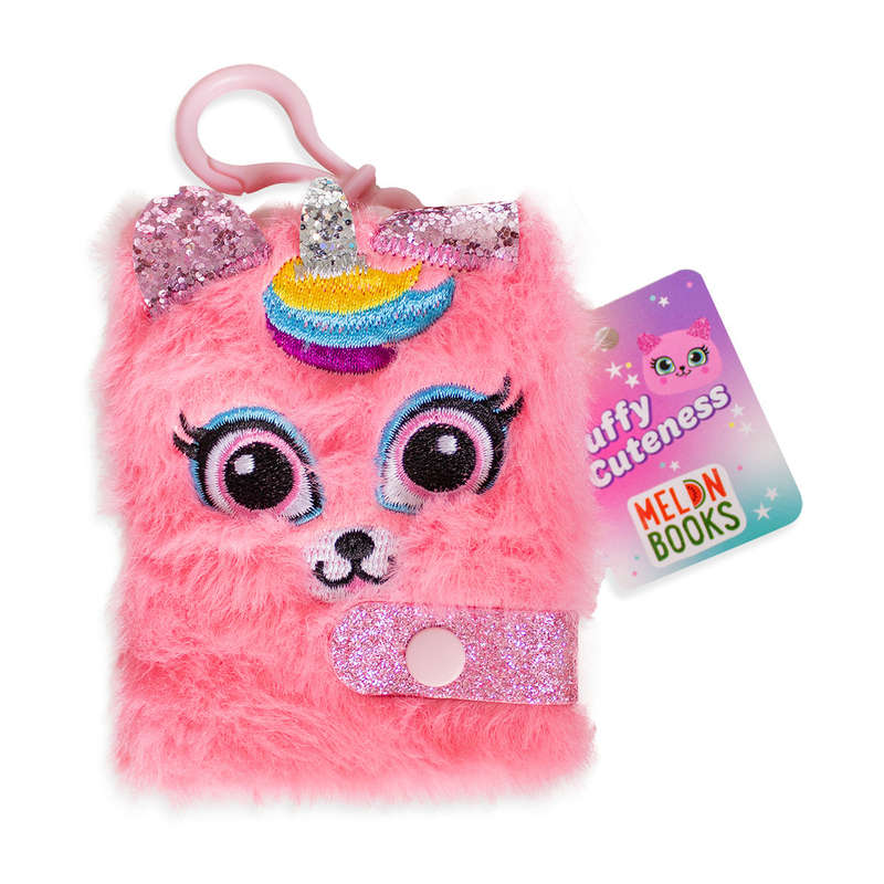 Fluffy Pink Unicorn Notebook