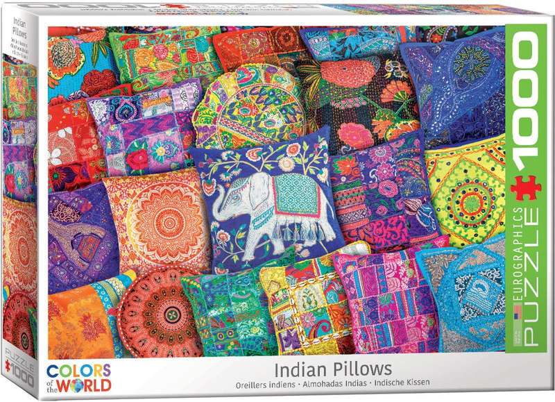 Indian Pillows - 1000 Piece Puzzle