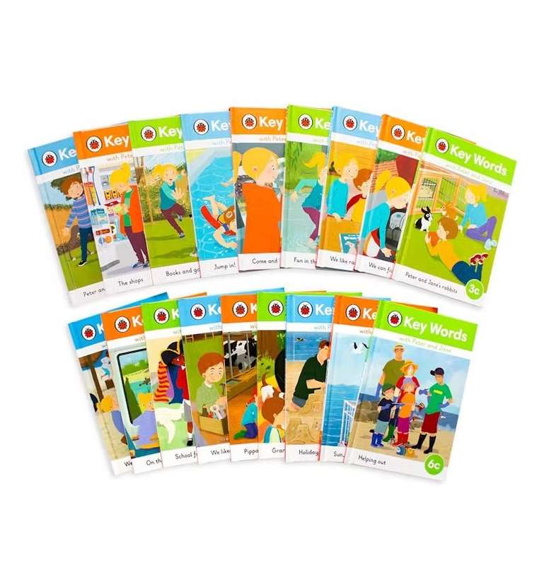 Key Words with Peter and Jane 36 Book Box Set
