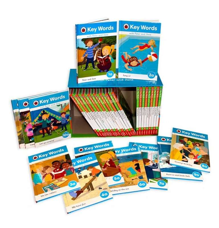 Key Words with Peter and Jane 36 Book Box Set