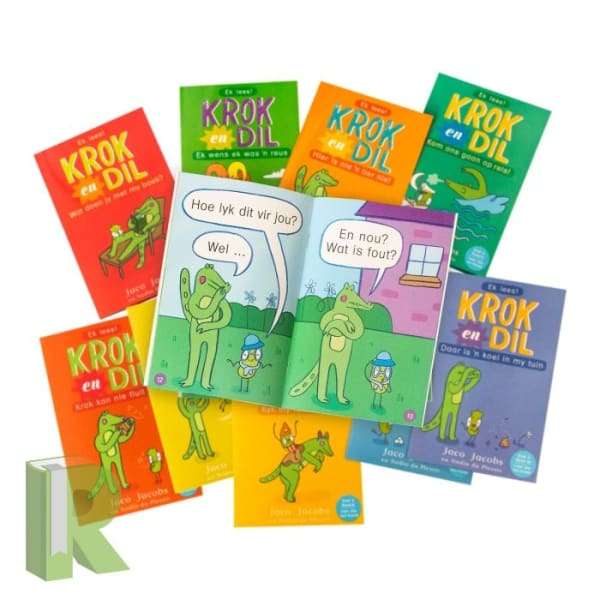 Krok en Dil Lees Reeks Vlak 2 Collection