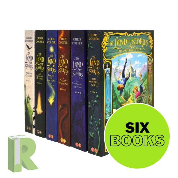 Land Of Stories 6 Book Pack