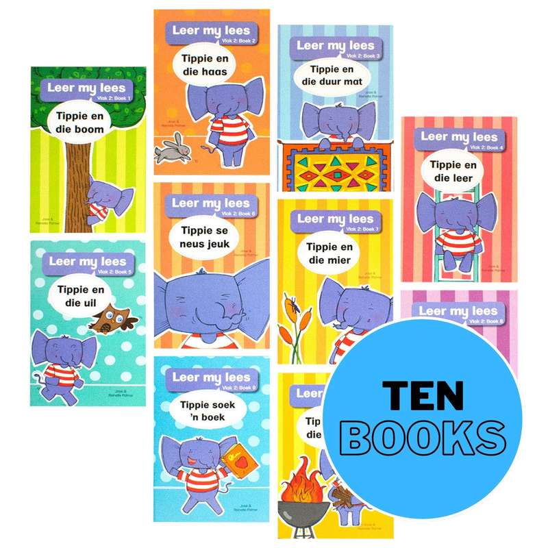 Leer My Lees Met Tippie Vlak 2 Large 10 Book Pack