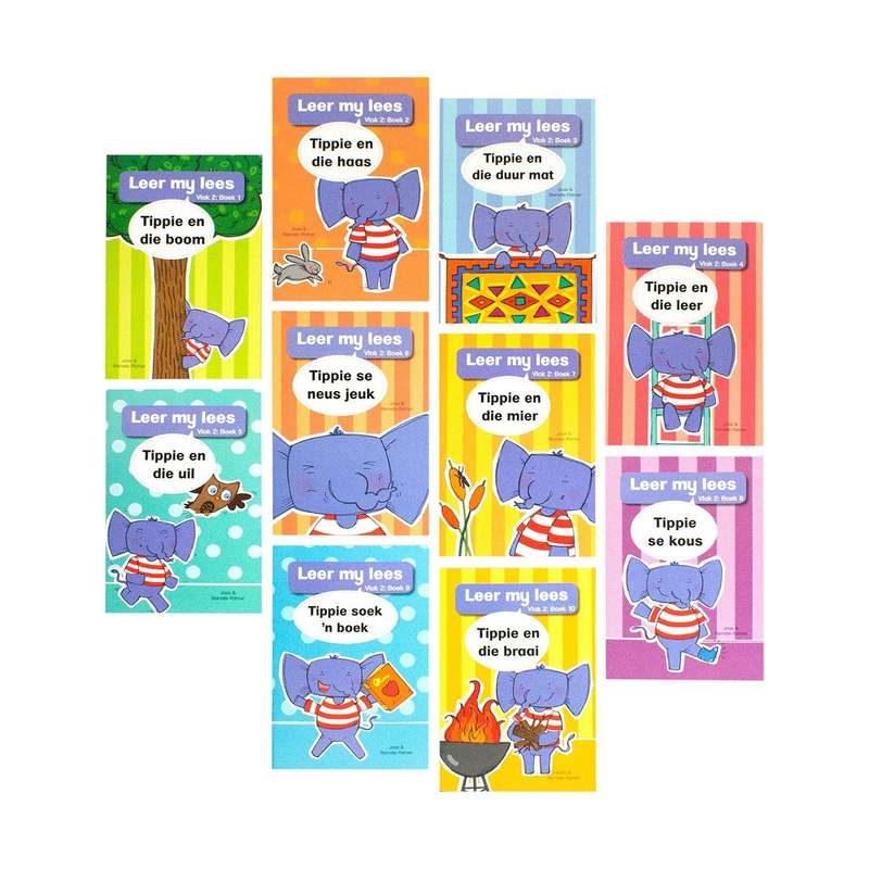 Leer My Lees Met Tippie Vlak 2 Large 10 Book Pack