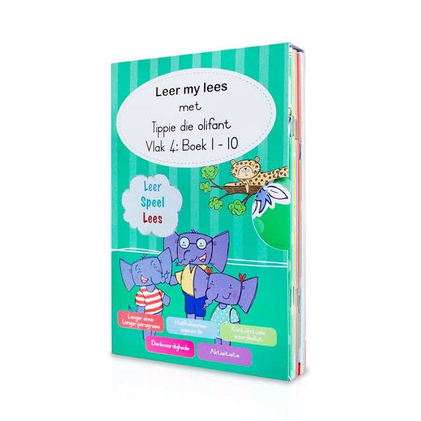 Leer My Lees (Vlak 4) - Tippie Boxset 10 Boeke