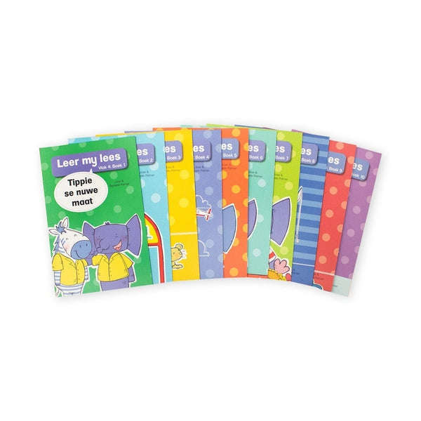 Leer My Lees (Vlak 4) - Tippie Boxset 10 Boeke