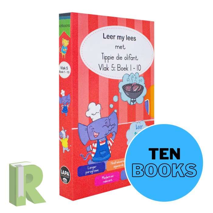 Leer My Lees (Vlak 5) Tippie Boxset 10 Boeke