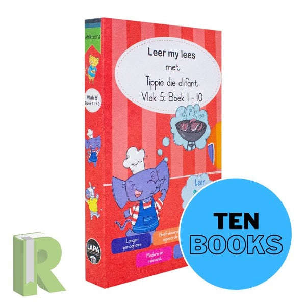 Leer My Lees (Vlak 5) Tippie Boxset 10 Boeke