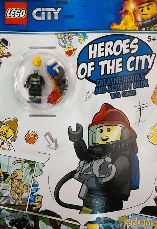 Lego Heroes Of The City - Creative Doodle And Activity Book