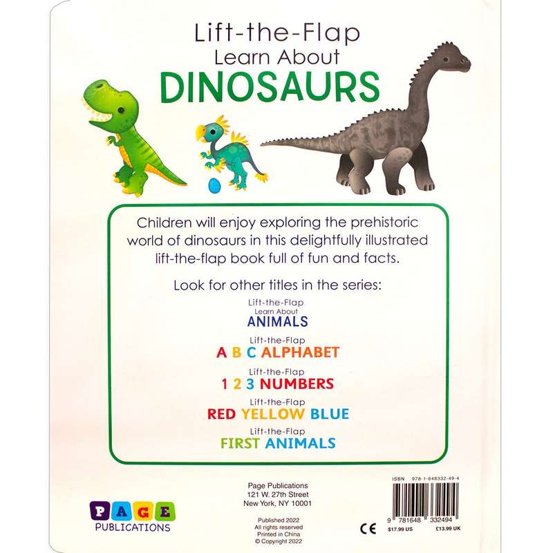 Lift the Flap: Learn About Dinosaurs