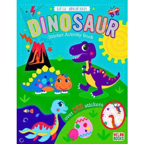 Little Adventures: Dinosaur Sticker Activity Book