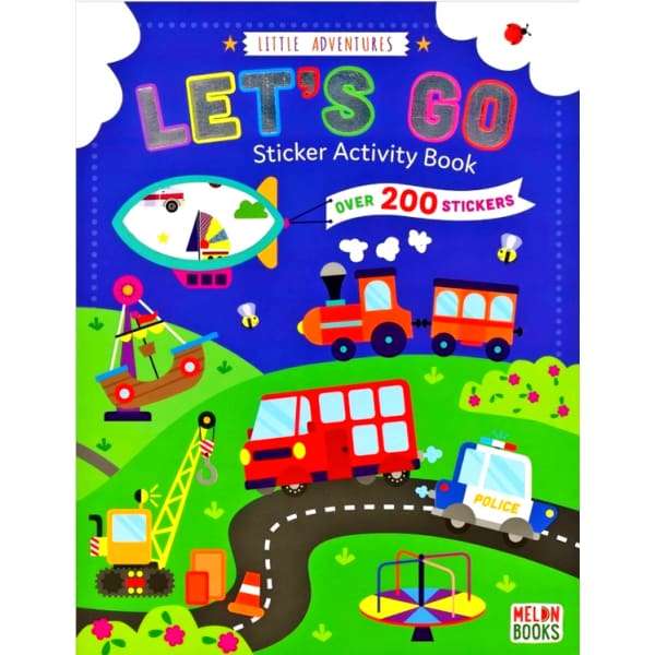 Little Adventures: Let's Go Sticker Activity Book