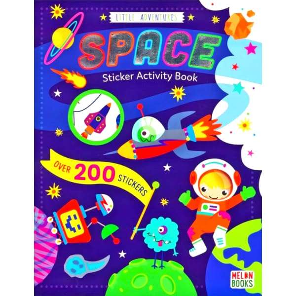 Little Adventures: Space Sticker Activity Book