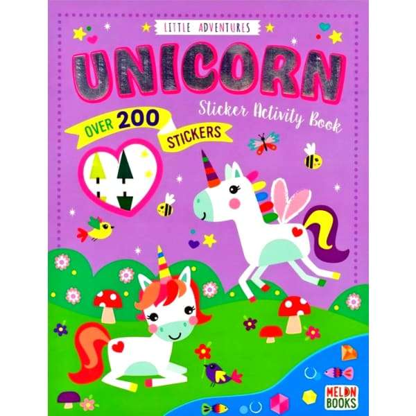 Little Adventures: Unicorn Sticker Activity Book