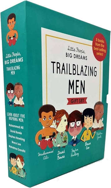 Little People Big Dreams Trailblazing Men Gift Set