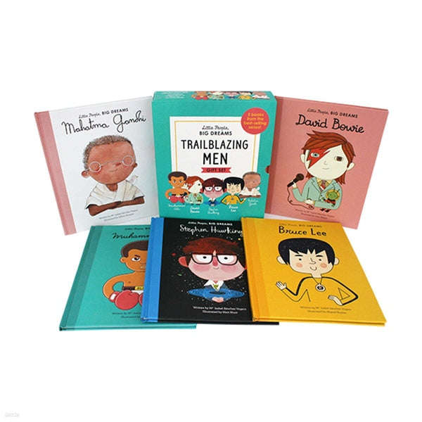 Little People Big Dreams Trailblazing Men Gift Set