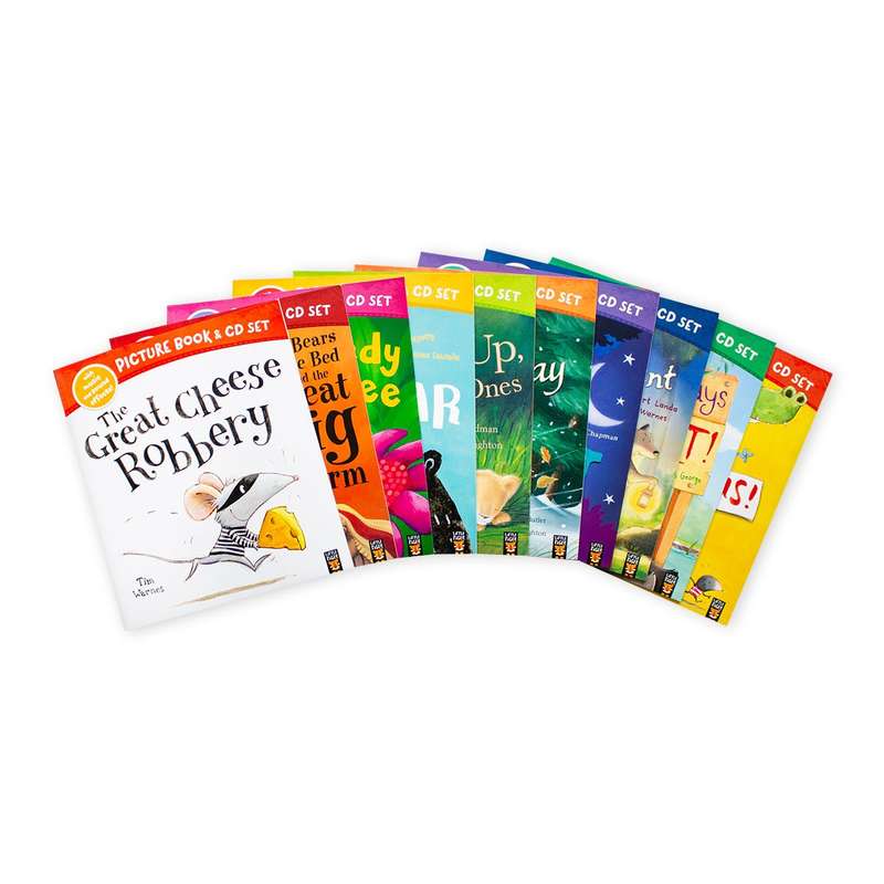 Little Tigers Picture Book And CD Collection