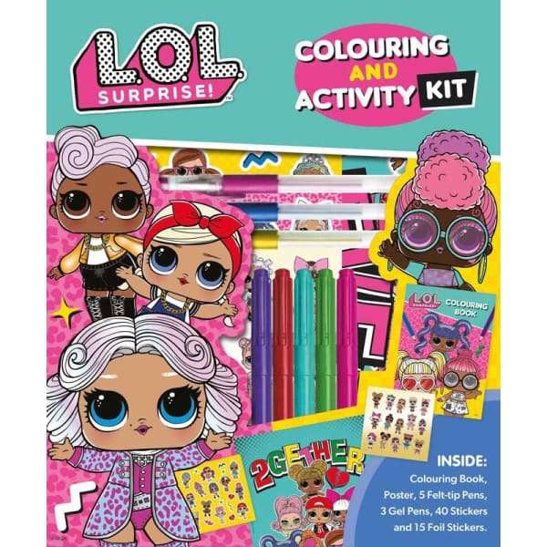 Lol Surprise: Colouring and Activity Kit