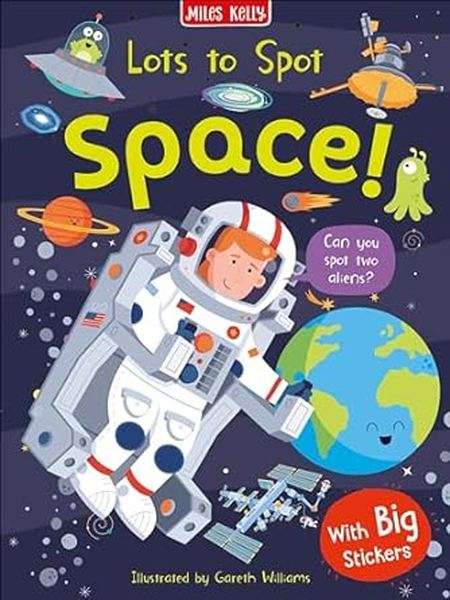 Lots to Spot: Space! Sticker Book