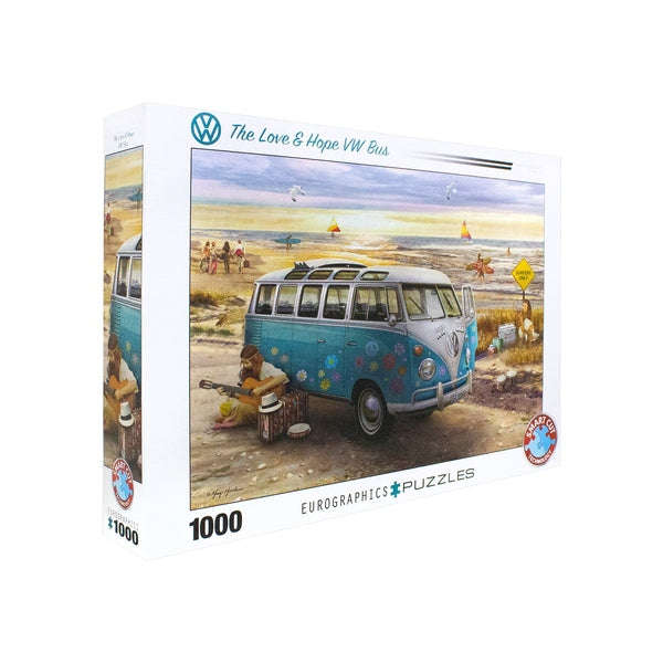 Love And Hope Volkswagen Bus - 1000 Piece Puzzle