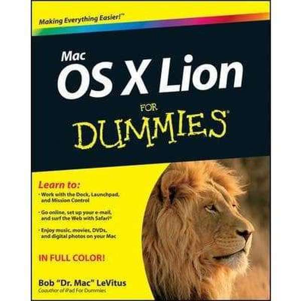 Mac Os X Lion For Dummies