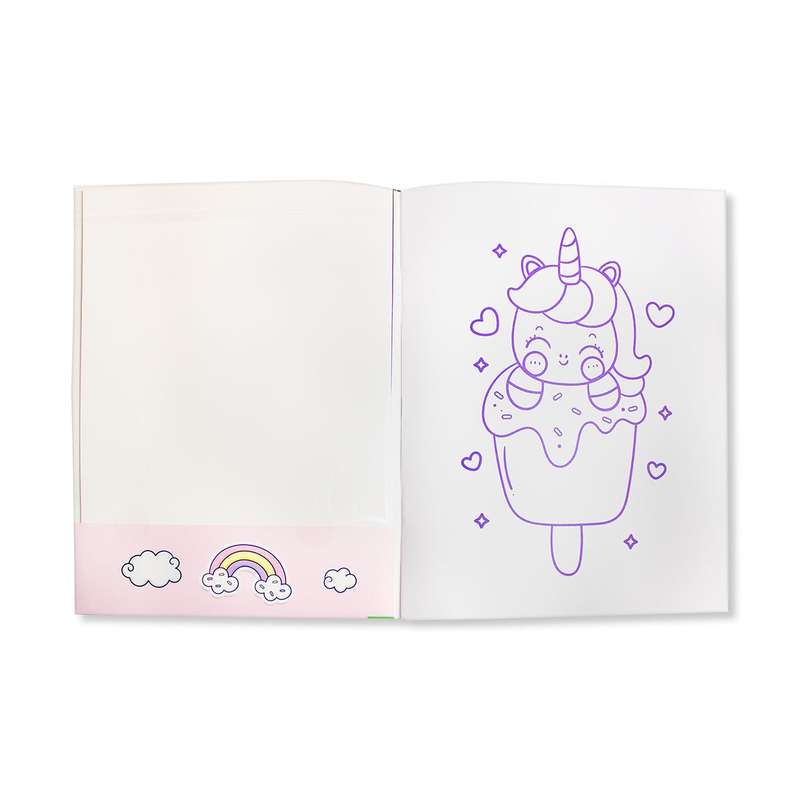 Magical Unicorns Colour-Me Magnets