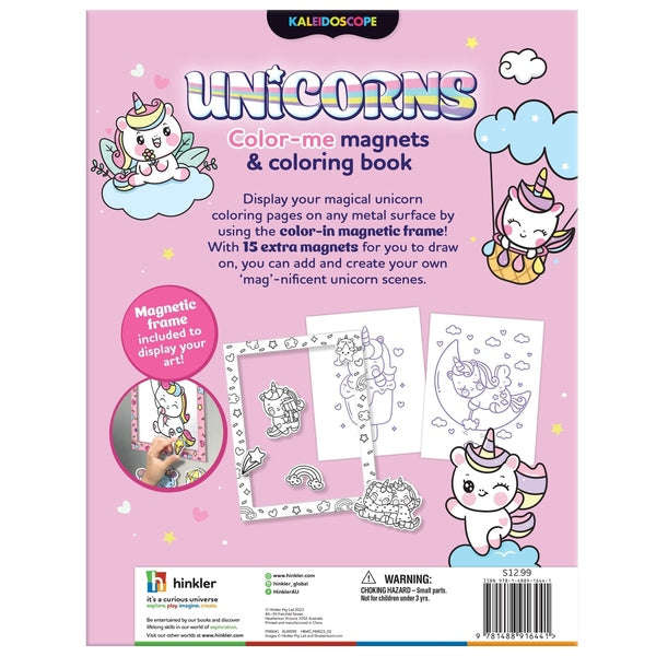 Magical Unicorns Colour-Me Magnets