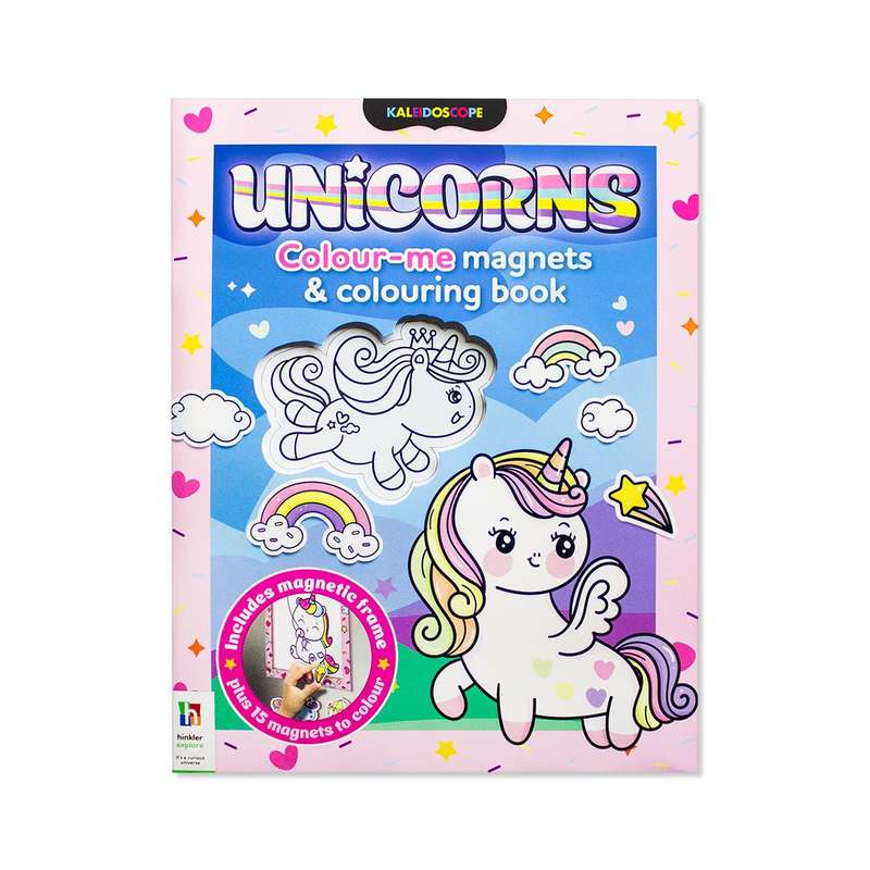 Magical Unicorns Colour-Me Magnets