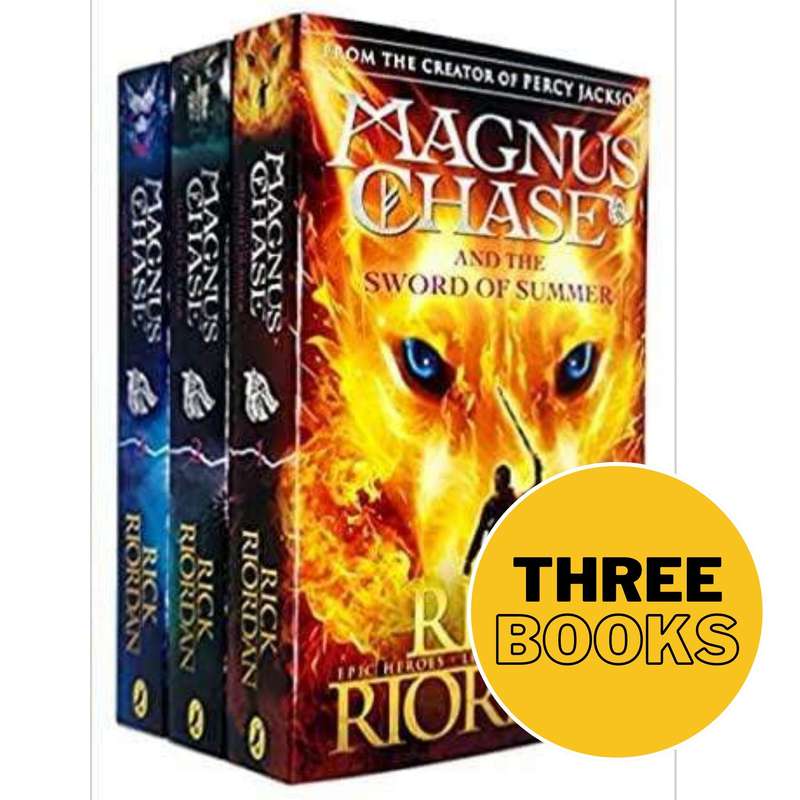 Magnus Chase And The Gods Of Asgard 3 Book Pack