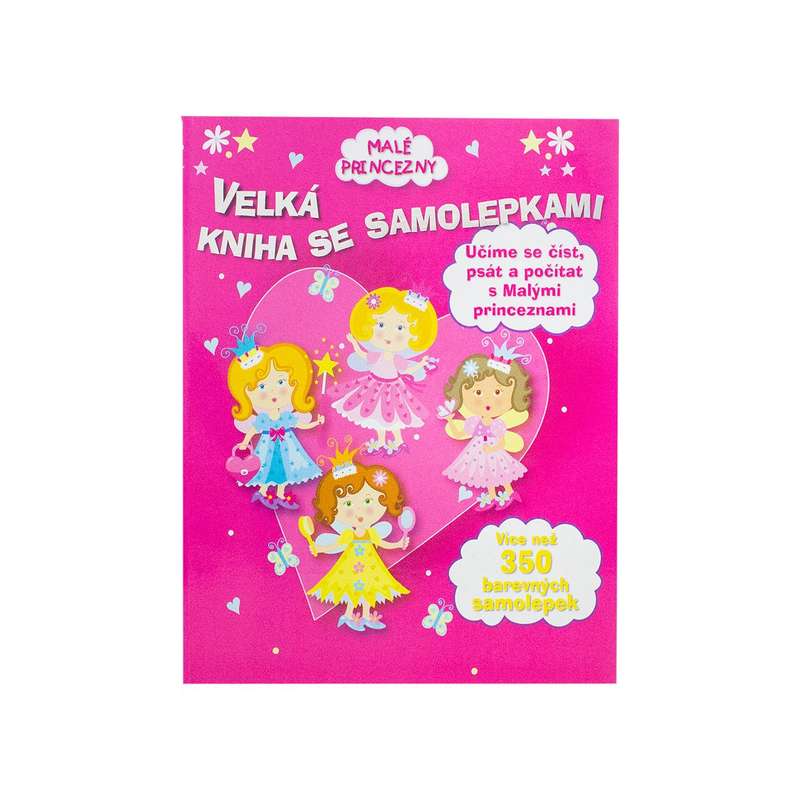 Male Princezny Velka Kniha Se Samolepkami (Czech)
