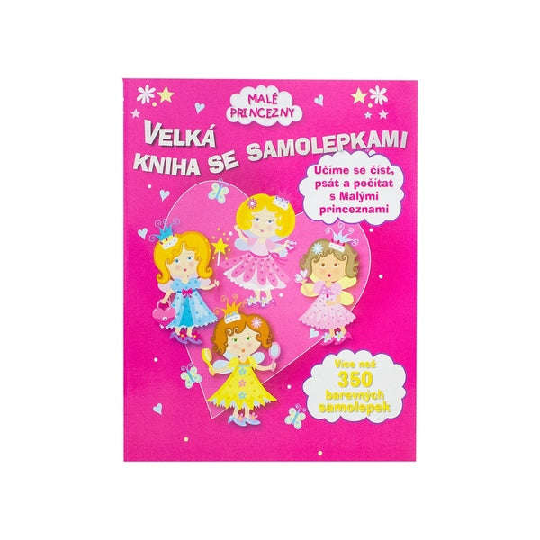 Male Princezny Velka Kniha Se Samolepkami (Czech)