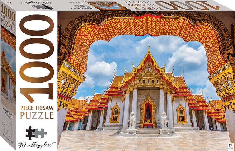 Marble Temple, Thailand - 1000 Piece Puzzle