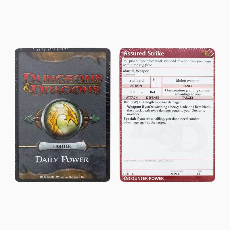 Martial Power Fighter Power Cards
