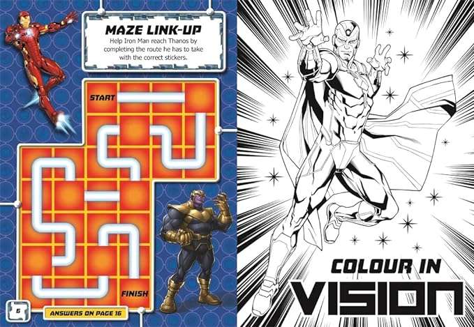 Marvel Avengers: Sticker Play Mighty Activities