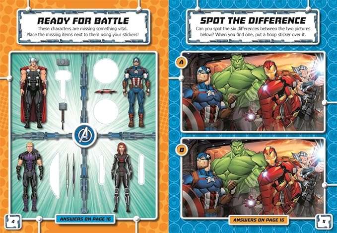 Marvel Avengers: Sticker Play Mighty Activities