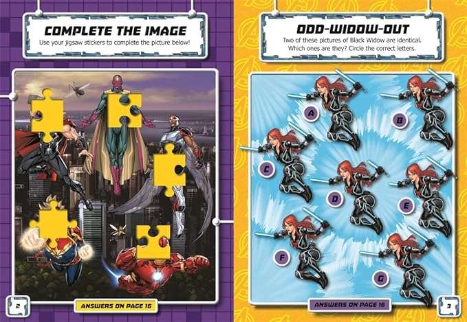 Marvel Avengers: Sticker Play Mighty Activities