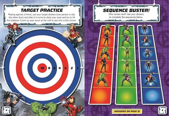 Marvel Avengers: Sticker Play Mighty Activities