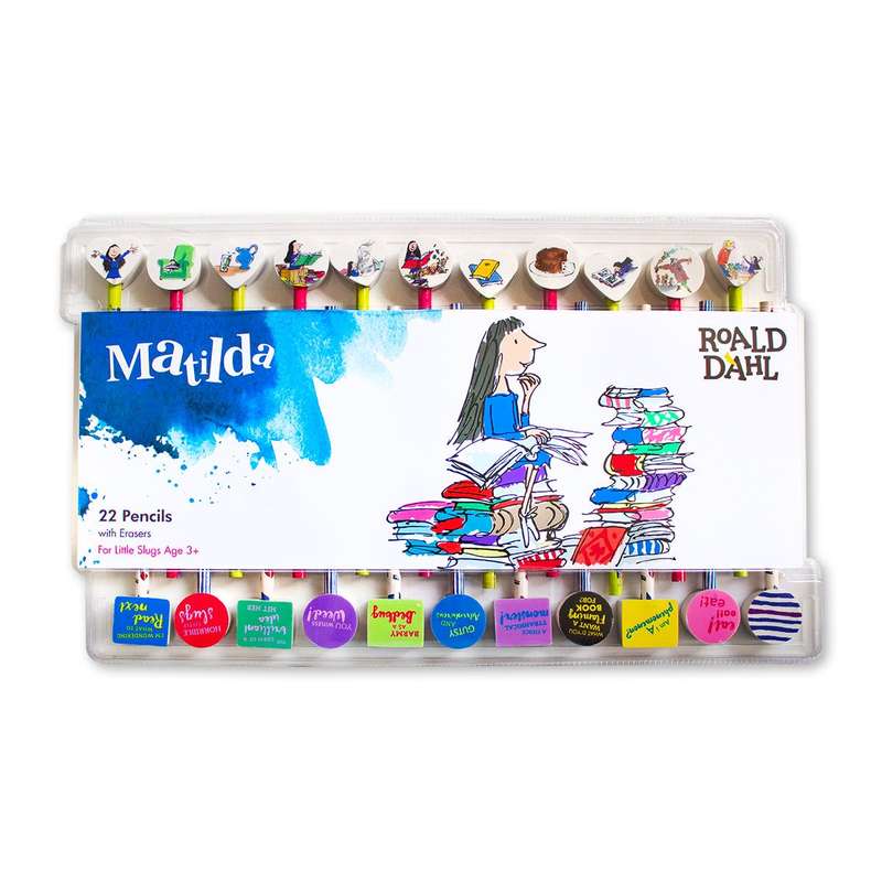 Matilda 22 Pencils and Eraser Kit