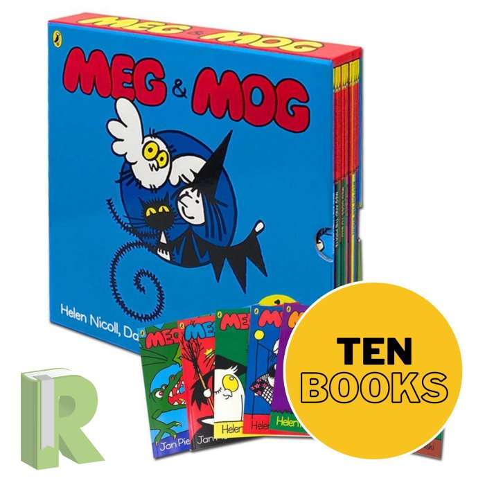 Meg And Mog 10 Book Collection Box Set