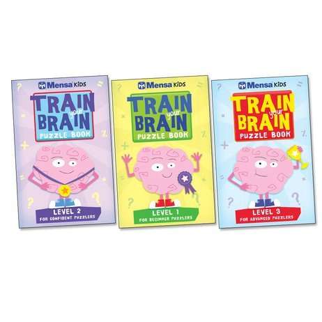 Mensa Train Your Brain 3 Book Pack