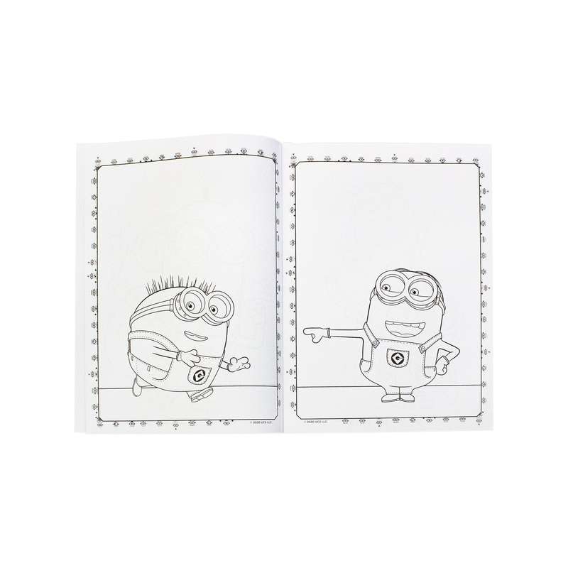 Minions Villains Colouring Book