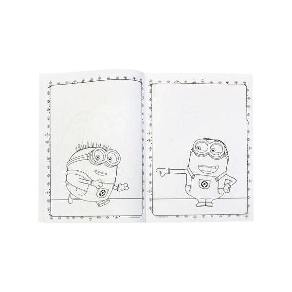 Minions Villains Colouring Book