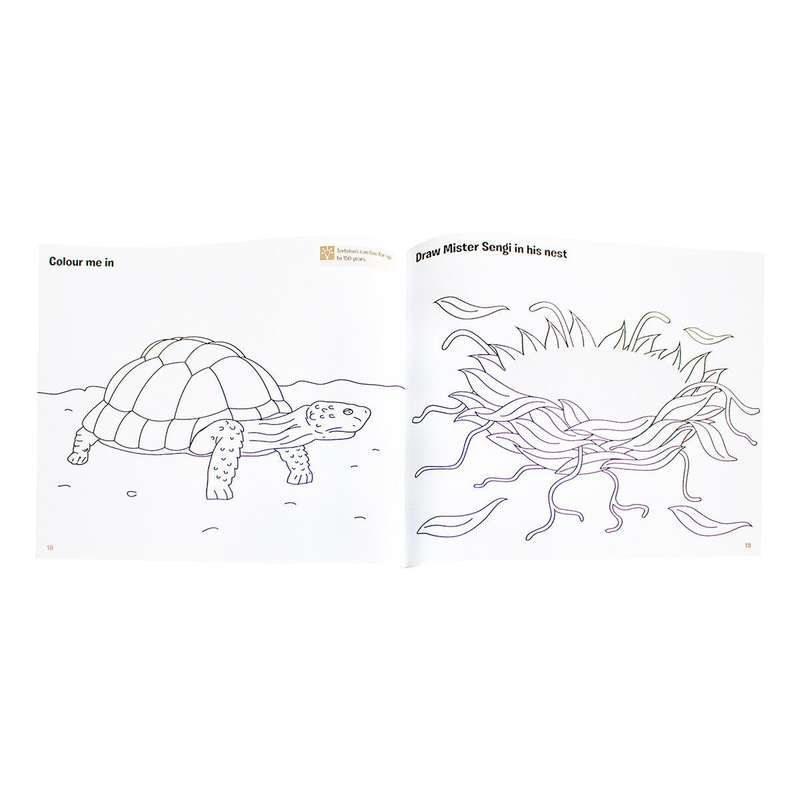 Mister Sengis Very Big Friend Activity Book
