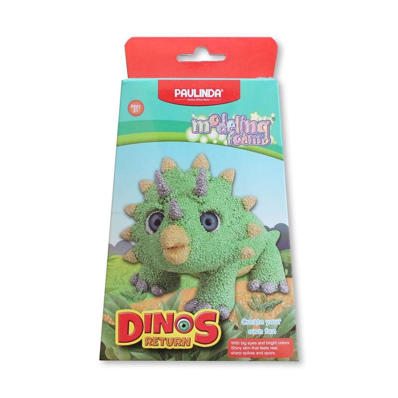 Modeling Foam - Dino's Return (Green Dino)